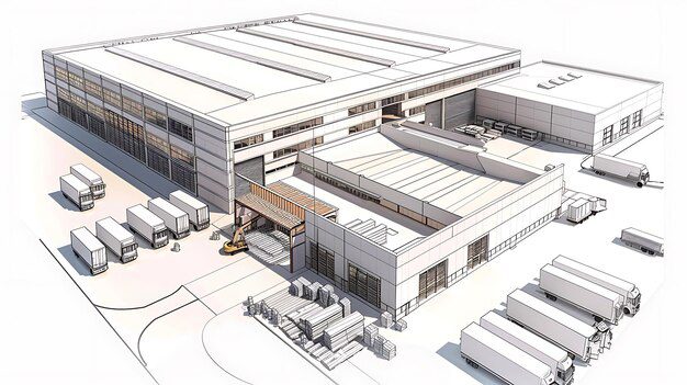Diferențele dintre proiectarea unei hale industriale și a unui depozit logistic